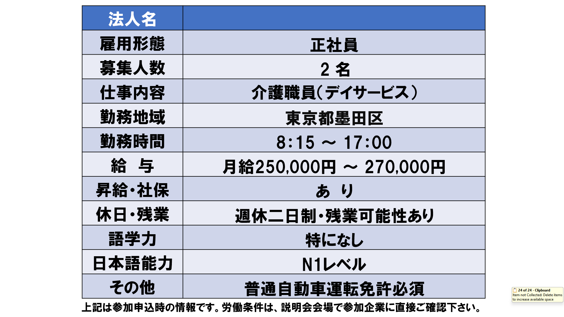仕事、バイト、正社員
